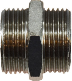 Midland Metal 16-12 BRASS MALE BSPP NIPPLE - 28812