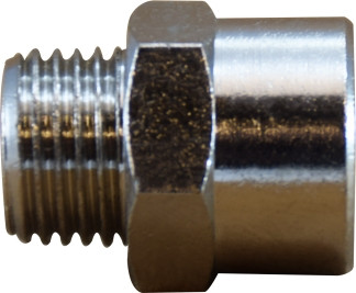 Midland Metal 28888 Adapters, BSPT/BSPP Fittings, 3/8M Bspp x 1/2F Bspp N-Pltd Adp, Brass Fittings