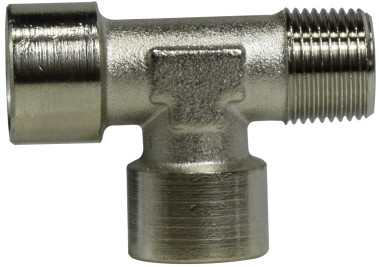 Midland Metal 3/8X3/8X3/8 BRASS MALE RUN BSPP - 28949