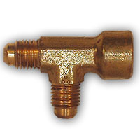 Midland Metal 3/8FLX3/8FPT FE RUN TEE FORGED - 51FP-66