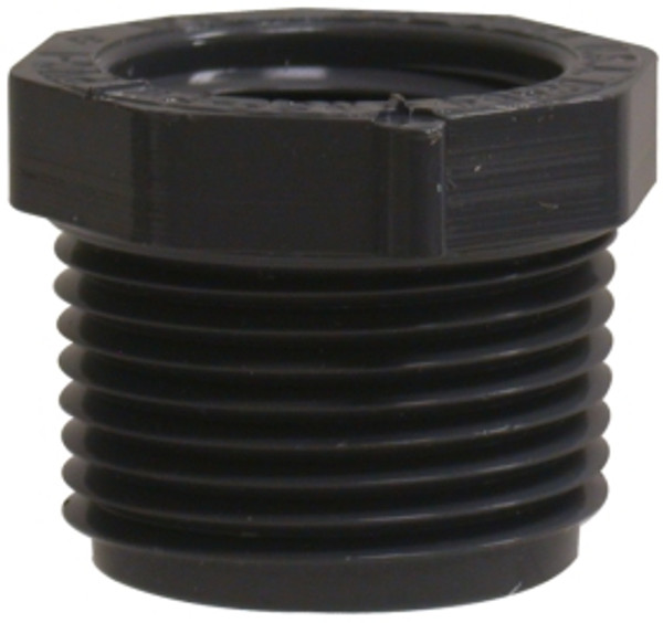 Midland Metal 850005 MPT Plugs, Sch 80 PVC Fittings, 1/2 Mip Sch 80 Pvc Plug, Plumbing Accessories
