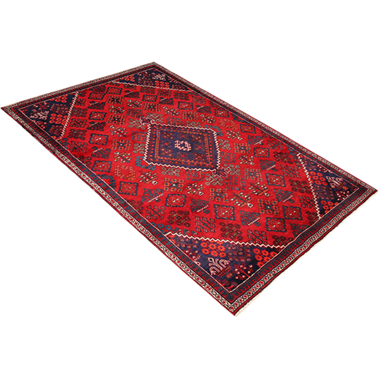 8' 7'' x 5' 2'' Josheghan Authentic Persian Hand Knotted Area Rug Los