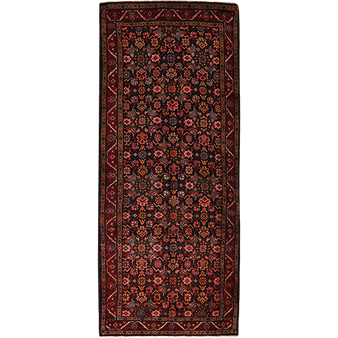 10' 0 x 3' 11 Farahan Authentic Persian Hand Knotted Area Rug | Los Angeles Home of Rugs