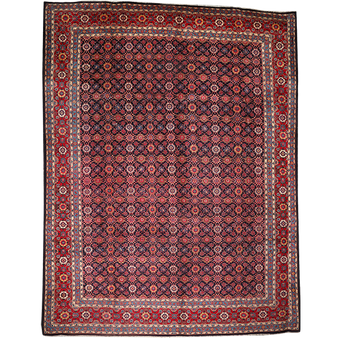13' 3 x 10' 2 Veramin Authentic Persian Hand Knotted Area Rug | Los Angeles Home of Rugs
