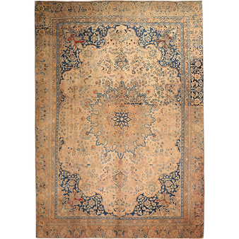 12' 0 x 8' 6 Sabzevar Authentic Persian Hand Knotted Area Rug | Los Angeles Home of Rugs