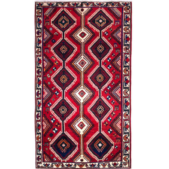 9' 8 x 5' 6 Lori Authentic Persian Hand Knotted Area Rug | Los Angeles Home of Rugs