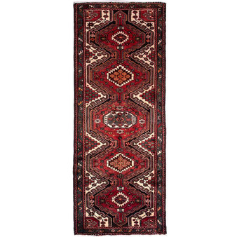 9' 7 x 3' 8 Saveh Authentic Persian Hand Knotted Area Rug | Los Angeles Home of Rugs