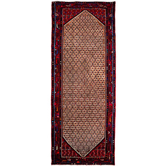10' 10 x 3' 9 Songhor Authentic Persian Hand Knotted Area Rug | Los Angeles Home of Rugs