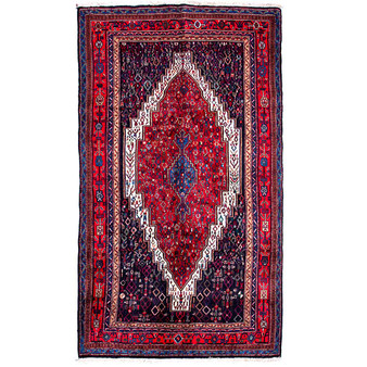 9' 3 x 5' 2 Kurdish Authentic Persian Hand Knotted Area Rug | Los Angeles Home of Rugs