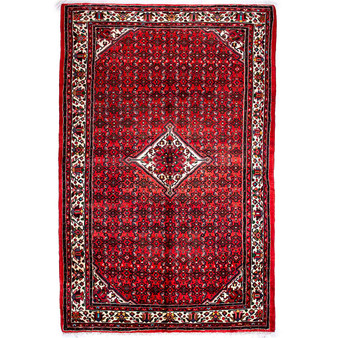 10' 2 x 6' 5 Hosseinabad Authentic Persian Hand Knotted Area Rug | Los Angeles Home of Rugs