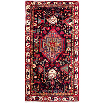 9' 7 x 4' 11 Nahavand Authentic Persian Hand Knotted Area Rug | Los Angeles Home of Rugs