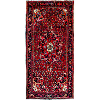 10' 10 x 5' 1 Bijar Authentic Persian Hand Knotted Area Rug | Los Angeles Home of Rugs