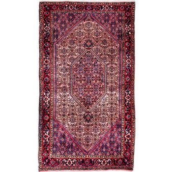8' 10 x 4' 11 Songhor Authentic Persian Hand Knotted Area Rug | Los Angeles Home of Rugs