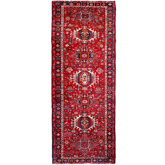 11' 2 x 4' 1 Karaja Authentic Persian Hand Knotted Area Rug | Los Angeles Home of Rugs