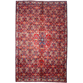 8' 2'' x 5' 1'' Arak Authentic Persian Hand Knotted Area Rug - 112656