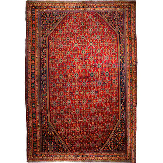 15' 11'' x 10' 0'' Qashqai Authentic Persian Hand Knotted Area Rug - 112747