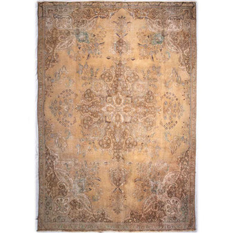 11' 2'' x 7' 5'' Tabriz Authentic Persian Hand Knotted Area Rug - 112809