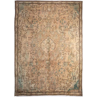 10' 11'' x 7' 5'' Tabriz Authentic Persian Hand Knotted Area Rug - 112835