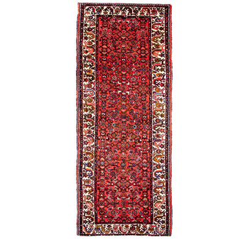 9' 3'' x 3' 3'' Hosseinabad Authentic Persian Hand Knotted Area Rug - 112851