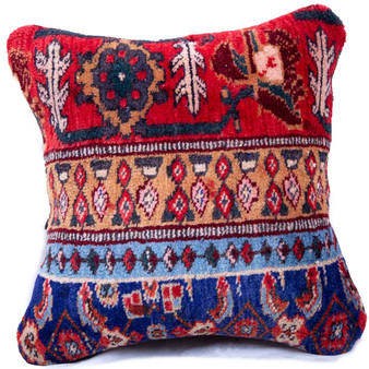 1' 4'' x 1' 4'' Ardabil Authentic Persian Hand Knotted Pillow Rug - 113012