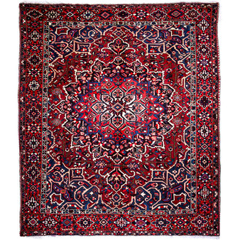 12' 4'' x 10' 2'' Bakhtiari Authentic Persian Hand Knotted Area Rug - 112913
