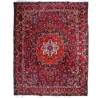 12' 7'' x 10' 0'' Bakhtiari Authentic Persian Hand Knotted Area Rug - 112923