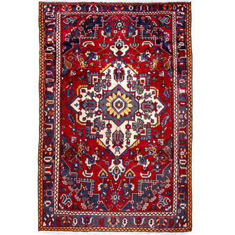 10' 6'' x 6' 11'' Bakhtiari Authentic Persian Hand Knotted Area Rug - 112928