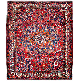 12' 10'' x 10' 0'' Bakhtiari Authentic Persian Hand Knotted Area Rug - 112932