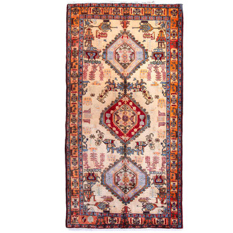 9' 11'' x 5' 3'' Ardabil Authentic Persian Hand Knotted Area Rug - 112968