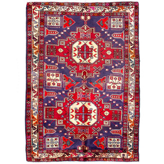 6' 7'' x 4' 9'' Ardabil Authentic Persian Hand Knotted Area Rug - 112983