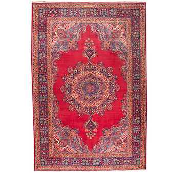 9' 8 x 6' 7 Sabzevar Authentic Persian Hand Knotted Area Rug | Los Angeles Home of Rugs