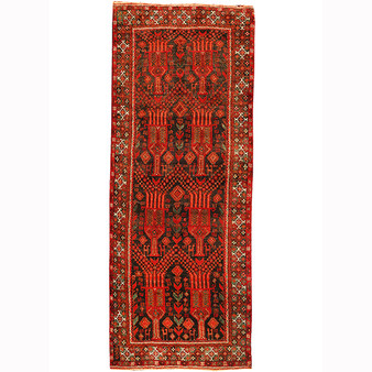 9' 4 x 3' 7 Baluch Authentic Persian Hand Knotted Area Rug | Los Angeles Home of Rugs