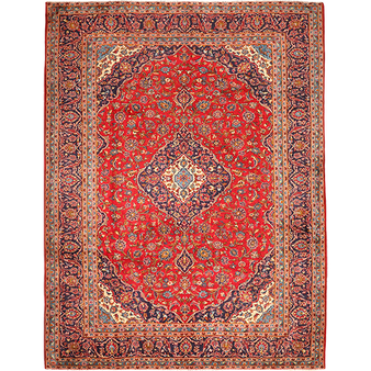 12' 10 x 9' 7 Ardakan Authentic Persian Hand Knotted Area Rug | Los Angeles Home of Rugs