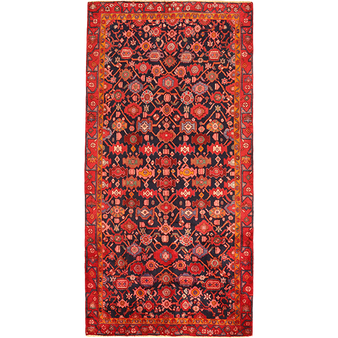 9' 3 x 4' 5 Borujerd Authentic Persian Hand Knotted Area Rug | Los Angeles Home of Rugs