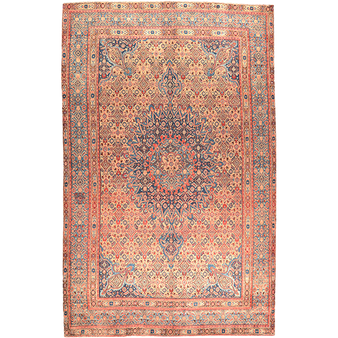 10' 4 x 6' 7 Birjand Authentic Persian Hand Knotted Area Rug | Los Angeles Home of Rugs