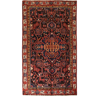 8' 10 x 4' 11 Tuyserkan Authentic Persian Hand Knotted Area Rug | Los Angeles Home of Rugs