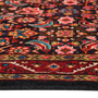 Farahan Persian Rug 10'0" x 3'11" - Semi Antique Medallion Red, Green Hand Knotted | side view | SKU 111719