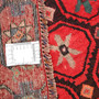 Quchan Persian Rug 9x4 ft - Semi Antique Medallion Red, Blue Hand Knotted | full view | SKU 111813