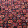 Veramin Persian Rug 13'3" x 10'2" - Semi Antique Vagireh Blue, Navy Blue Hand Knotted | back view | SKU 111816