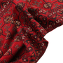 Baluch Persian Rug 6'11" x 3'7" - Semi Antique Mihrab Red, Blue Hand Knotted | detail view | SKU 111834