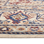 Nain Persian Rug 13'5" x 9'10" - Semi Antique Medallion Cream, Beige Hand Knotted | side view | SKU 111929