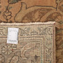 Tabriz Persian Rug 12'10" x 9'8" - Semi Antique Medallion Red, Cream Hand Knotted | full view | SKU 111939