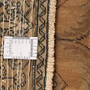 Tabriz Persian Rug 12'10" x 9'2" - Semi Antique Medallion Red, Cream Hand Knotted | full view | SKU 111940
