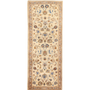 Kashmar Persian Rug 8'10" x 3'3" - Semi Antique Afshan Crimson, Ivory Hand Knotted | front view | SKU 111945