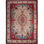 13' 7 x 9' 4 Tabriz Authentic Persian Hand Knotted Area Rug | Los Angeles Home of Rugs