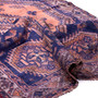 Shiraz Persian Rug 7'10" x 4'11" -  Geometric Blue, Red Hand Knotted | detail view | SKU 111490