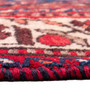 Shiraz Persian Rug 9'0" x 6'5" - Semi Antique Geometric Blue, Red Hand Knotted | back view | SKU 111498