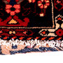 Bakhtiari Persian Rug 9'0" x 4'1" - Semi Antique Medallion Blue, Crimson Hand Knotted | back view | SKU 111545