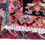 Heriz Persian Rug 10x8 ft - Semi Antique Medallion Red, Brown Hand Knotted | back view | SKU 112009