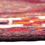 Heriz Persian Rug 10'10" x 3'5" - Semi Antique Medallion Red, Brown Hand Knotted | back view | SKU 112027